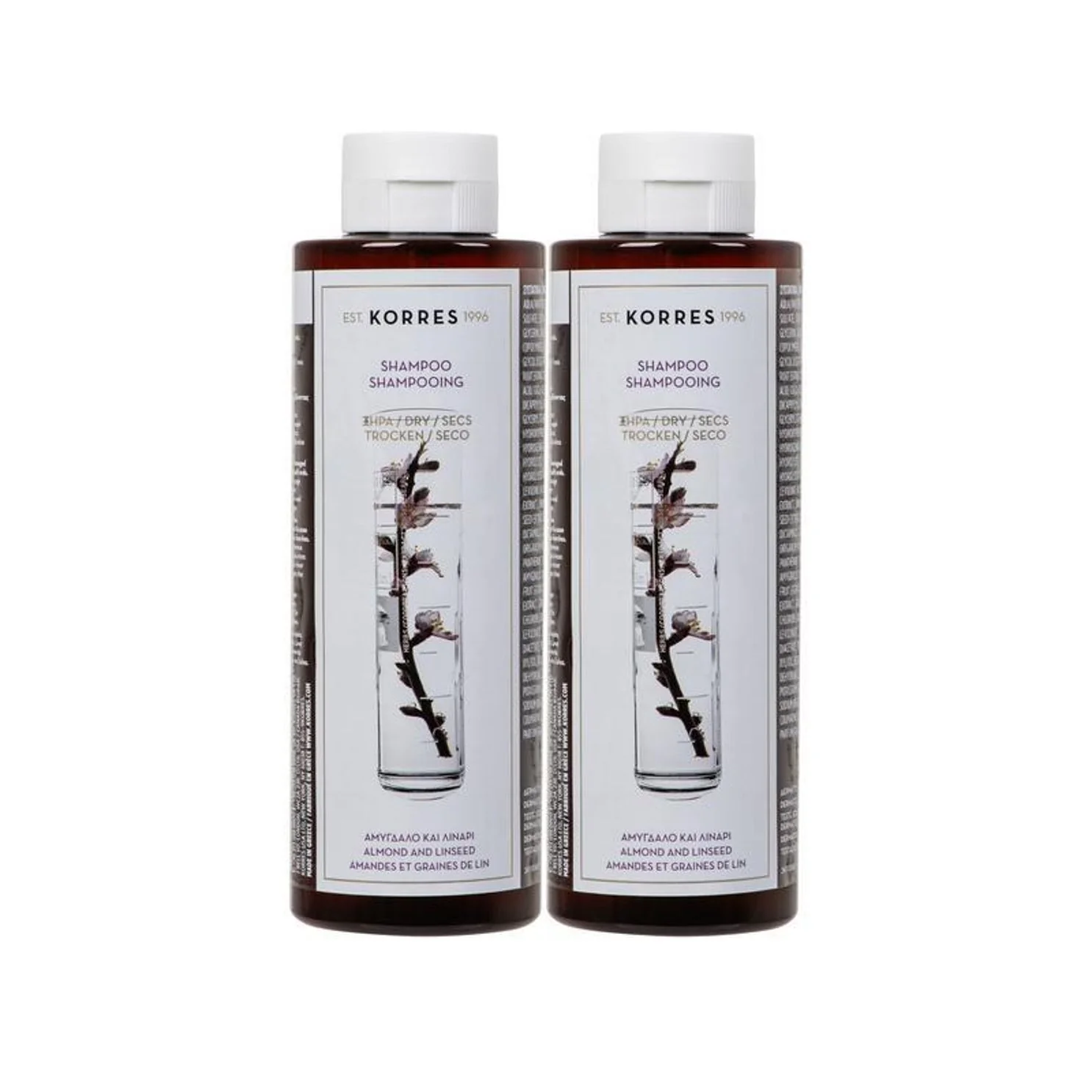 Almond + Linseed Set Shampoo For Dry / Damaged Hair - Image 2