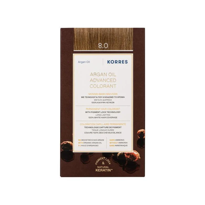 Argan Oil Advanced Colorant 8.0 Light Blonde - Image 2