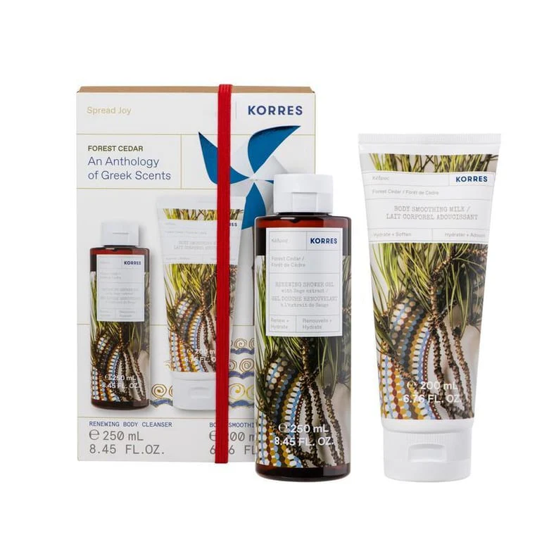 Forest Cedar Renewing Body Cleanser + Body Smoothing Milk - Image 2
