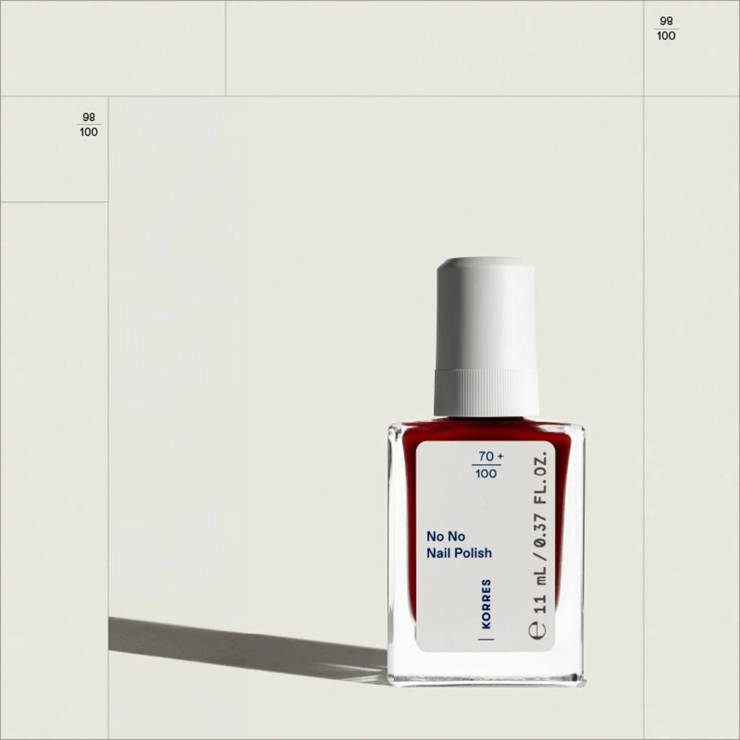 No No Nail Polish 57 Wine Red - Image 3