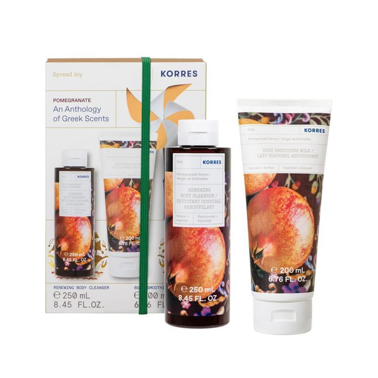 Pomegranate Grove Renewing Body Cleanser + Body Smoothing Milk - Image 4