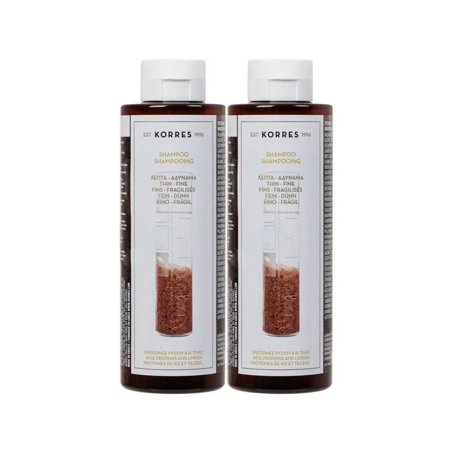 Rice Proteins + Linden Set Shampoo For Thin / Fine Hair - Image 2