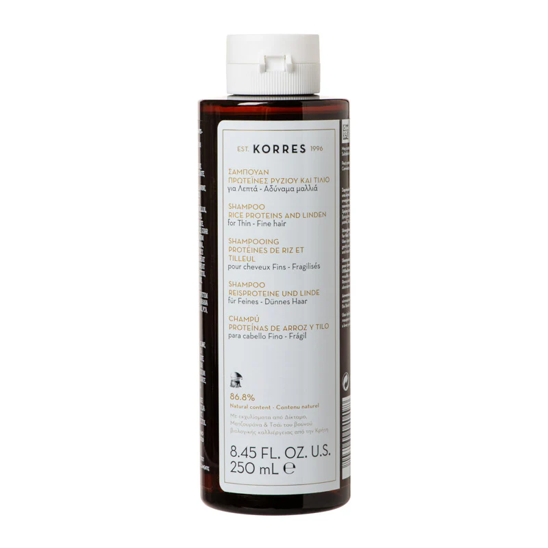 Rice Proteins + Linden Shampoo For Thin / Fine Hair - Image 4