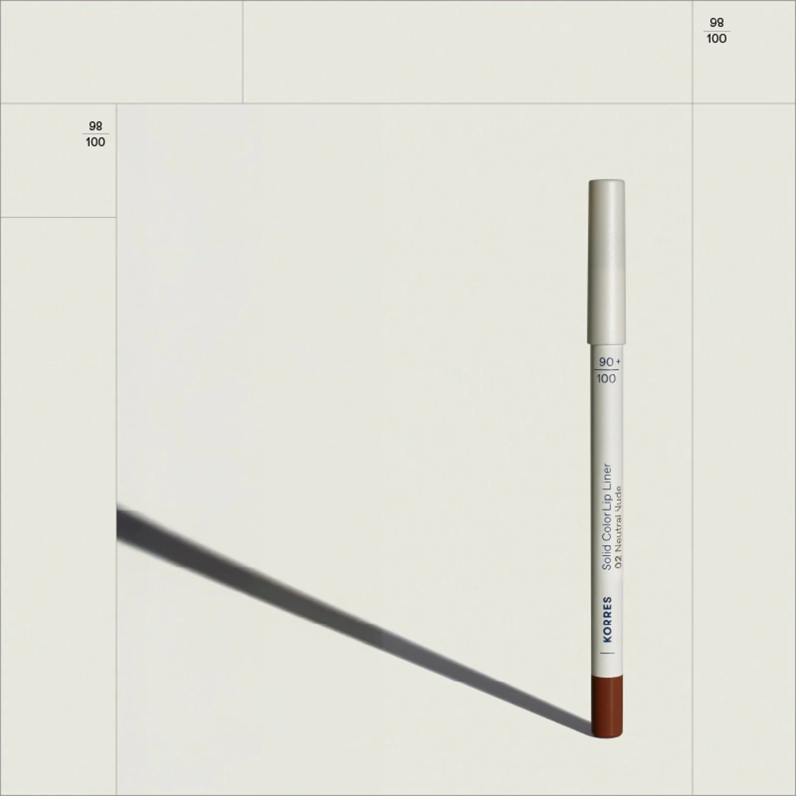 Solid Color Lip Liner 02 Neutral Nude - Image 5