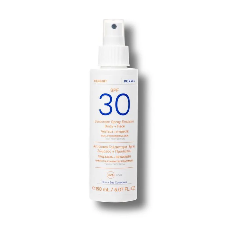 Yoghurt Sunscreen Spray Emulsion Body + Face SPF 30