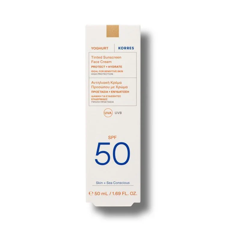 Yoghurt Tinted Sunscreen Face Cream SPF 50 - Image 2